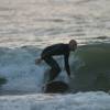 Arjen surfing a super clean barrel @ Renesse Northshore 20.06.03