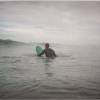 2001: Markus at the line up at Renesse