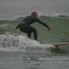 Arjen riding a super clean barrel @ Renesse Northshore 06.07.03