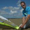 Rutger Schreuder and his kite @ da Brouwersdam