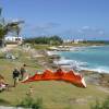 Kiters getting ready @ Ocean Spray 18.01.04