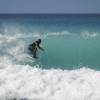 Local bodyboarder almost getting tubed @ Batt's Rock 19.01.04