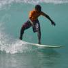 Local surfer getting barreled @ Sandy Lane19.01.04