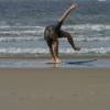 Volker skimboarding @ Renesse Northshore 20.06.04