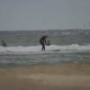 Surfers & kites on the background @ Renesse Northshore 20.06.04