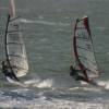 Arjen & Josh Angulo windsurfing @ da Brouwersdam 19.08.04
