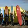 Local longboarders @ da Northshore of Renesse 14.11.04