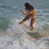 Myrthe skimming the waves @ Silver Rock beach Barbados 24.02.04