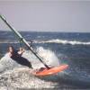 Arjen destroying a wave @ Deadman's Point/Maasvlakte