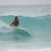 Cherianne longboarding @ South Point Barbados