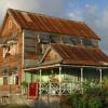 Old Bajan wooden house @ Barbados