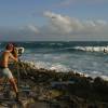 Da photographer in action @ Seascape Beach House Barbados