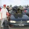 Mario arriving @ Grantly Adams Airport Barbados