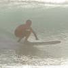 Arjen on his way to the green room @ Freights Barbados