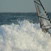 Arjen in lots of white water@Seascape Beach House Barbados