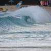 Nice curly wave @ Sandy Lane Barbados