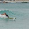 Arjen surfing Carlisle Bay @ Barbados