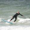 Arjen surfing his MacTavish 9'1 @ Domburg