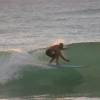 Arjen longboarding a clean barrel@Southpoint Barbados 144