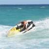 Josh Stone riding the tow in jetski @ Watermen Festival 2007