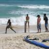 Boys playing beach cricket @ Watermen Festival 2007