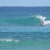 Leon Belanger riding a clean wave @ Cowpens Barbados