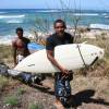 Tonky & Taty Frans climbing up the hill @ Cowpens Barbados