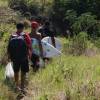 The Watermen crew hiking down @ Maycocks Barbados