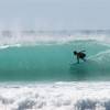 Clean barrel @ Maycocks Bay Barbados