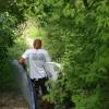 Arjen de Vries hiking down the jungle @ Cowpens Barbados