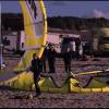 Launching the new 2003 F.One Mach 1 @ Surf & Kite Event Brouwersdam 2002