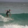 Roger 'the Sailmaker' longboarding stylish @ South Point