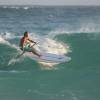 Brian Talma in action stand up paddle surfing @ South Point Barbados