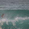 Brian Talma stand up paddle boarding in a big set @ South Point