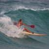 Zed Layson surfkayaking 2 @ Surfers Point Barbados