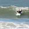 Arjen paddling for a wave @ Renesse's Northshore 330