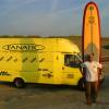 Da WSR van, Arjen & the 12'2 SUP Starboard @ da Brouwersdam