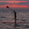 Arjen SUP @ sunset @ da Brouwersdam