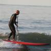 Arjen stand up paddle surfing @ da Northshore of Renesse
