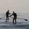 Stand up paddle surfing @ da Northshore of Renesse