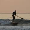Arjen sunset sup surfing @ Renesse's Northshore 448