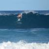 Arjen surviving a big one @ Parlors Bathsheba Barbados