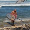 Arjen back ashore @ Parlors Bathsheba Barbados