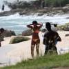 Locals on the beach @ Surfers Point Barbados