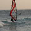 Arjen riding the wave @ Seascape Beach House Barbados