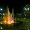 Independence Square by night @ Bridgetown Barbados