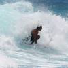 Martin Bourne swallowed by a wave @ Surfers Point Barbados