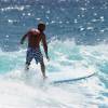 Arjen riding his McTavish 9'1 @ Surfers Point Barbados