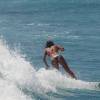 Surfergirl in action @ Surfers Point Barbados