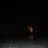 Stand up paddle surfing @ full moon in the bay @ Surfers Point